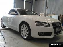 Installing a set of spacers to increase the ground clearance Audi A5 coupe 2011 Lift Kits (leveling kits and coil spring spacer\strut spacer)