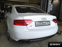 Installing a set of spacers to increase the ground clearance Audi A5 coupe 2011 Lift Kits (leveling kits and coil spring spacer\strut spacer)