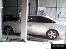 Installing a set of spacers to increase the ground clearance AUDI A6 C5 sedan Lift Kits (leveling kits and coil spacer\strut spacer)