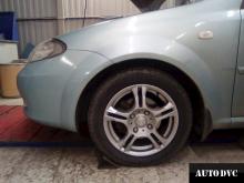 Installing a set of spacers to increase the ground clearance Chevrolet Lacetti Kits (leveling kits and coil spacer\strut spacer)