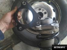 Installing a set of spacers to increase the ground clearance CITROEN JUMPER PEUGEOT BOXER FIAT DUCATO Lift Kits (leveling kits and coil spacer\strut spacer)