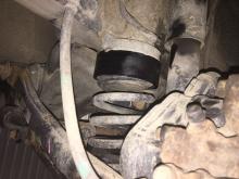 Installing a set of spacers to increase the ground clearance Kia Cee'd Lift Kits (leveling kits and coil spring spacer\strut spacer)