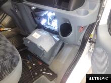 Installing a set of spacers to increase the ground clearance Ford Transit  (leveling kits and coil spacer\strut spacer)