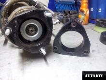 Installing a set of spacers to increase the ground clearance Ford Transit  (leveling kits and coil spacer\strut spacer)