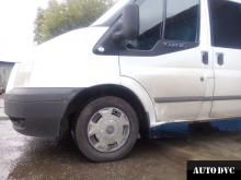 Installing a set of spacers to increase the ground clearance Ford Transit  (leveling kits and coil spacer\strut spacer)