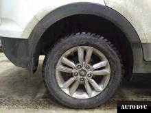 Installing a set of spacers to increase the ground clearance Hyundai Creta Lift Kits (leveling kits and coil spring spacer\strut spacer)