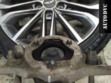 Installing a set of spacers to increase the ground clearance Hyundai Genesis Lift Kits (leveling kits and coil spring spacer\strut spacer)