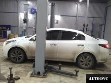Installing a set of spacers to increase the ground clearance Kia Rio IV Sedan 2018 Lift Kits (leveling kits and coil spring spacer\strut spacer)