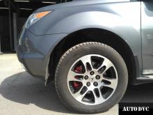 Installing a set of spacers to increase the ground clearance Acura MDX 2008 Lift Kits (leveling kits and coil spacer\strut spacer)