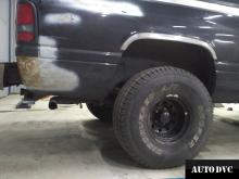 Installing a set of spacers to increase the ground clearance Dodge RAM II (BR/BE) Lift Kits (leveling kits and coil spacer\strut spacer)
