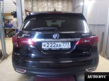 Installing a set of spacers to increase the ground clearance Acura MDX Lift Kits (leveling kits and coil spring spacer\strut spacer)