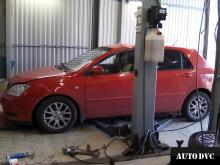 Installing a set of spacers to increase the ground clearance Toyota Corolla Lift Kits (leveling kits and coil spacer\strut spacer) cer\strut spacer) 