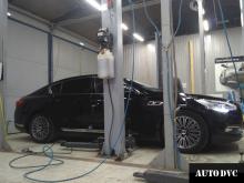 Installing a set of spacers to increase the ground clearance Kia Quoris vs Hyundai Equus Lift Kits (leveling kits and coil spacer\strut spacer)