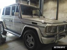 Installing a set of spacers to increase the ground clearance Mercedes-Benz G-klasse Lift Kits (leveling kits and coil spacer\strut spacer) 