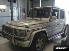 Installing a set of spacers to increase the ground clearance Mercedes-Benz G-klasse Lift Kits (leveling kits and coil spacer\strut spacer) 
