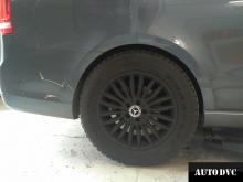 Installing a set of spacers to increase the ground clearance Mercedes-Benz V-klasse II Lift Kits (leveling kits and coil spacer\strut spacer)