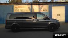 Installing a set of spacers to increase the ground clearance Mercedes-Benz V-klasse II Lift Kits (leveling kits and coil spacer\strut spacer)