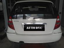 Installing a set of spacers to increase the ground clearance Mercedes-Benz A-klasse A 170  Lift Kits (leveling kits and coil spacer\strut spacer)