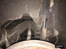 Installing a set of spacers to increase the ground clearance Mercedes-Benz CLK-klasse Lift Kits (leveling kits and coil spring spacer\strut spacer)