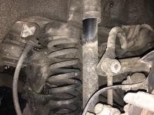 Installing a set of spacers to increase the ground clearance Mercedes-Benz E-klasse IV (W212, S212, C207) Lift Kits (leveling kits and coil spring spacer\strut spacer)