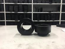 Installing a set of spacers to increase the ground clearance Mersedes S140 AMG coupe Lift Kits (leveling kits and coil spring spacer\strut spacer)