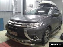 Installing a set of spacers to increase the ground clearance Mitsubishi Outlander III Restyle 2 Lift Kits (leveling kits and coil spring spacer\strut spacer)