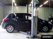 Installing a set of spacers to increase the ground clearance Nissan Tiida vs Note Lift Kits (leveling kits and coil spacer\strut spacer)