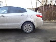 Installing a set of spacers to increase the ground clearance Kia Rio III Lift Kits (leveling kits and coil spacer\strut spacer)
