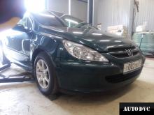 Installing a set of spacers to increase the ground clearance Peugeot 307 Lift Kits (leveling kits and coil spacer\strut spacer)