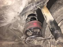 Installing a set of spacers to increase the ground clearance Peugeot 308 Lift Kits (leveling kits and coil spring spacer\strut spacer)