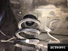Installing a set of spacers to increase the ground clearance Toyota Noah Lift Kits (leveling kits and coil spring spacer\strut spacer)