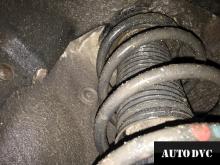Installing a set of spacers to increase the ground clearance Skoda Fabia Lift Kits (leveling kits and coil spring spacer\strut spacer)