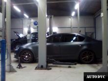 Installing a set of spacers to increase the ground clearance Skoda Octavia Lift Kits (leveling kits and coil spacer\strut spacer)
