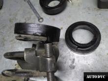 Installing a set of spacers to increase the ground clearance Skoda Rapid (leveling kits and coil spacer\strut spacer)