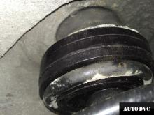 Installing a set of spacers to increase the ground clearance Skoda Rapid (leveling kits and coil spacer\strut spacer)