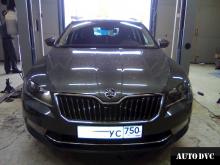 Installing a set of spacers to increase the ground clearance Skoda Superb Lift Kits (leveling kits and coil spacer\strut spacer)