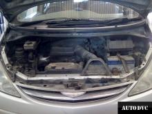 Installing a set of spacers to increase the ground clearance Toyota Estima II Lift Kits (leveling kits and coil spacer\strut spacer)