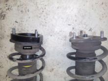 Installing a set of spacers to increase the ground clearance Mazda CX-5 Lift Kits (leveling kits and coil spring spacer\strut spacer)