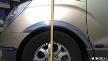Installing a set of spacers to increase the ground clearance Hyundai Starex (H-1) Lift Kits (leveling kits and coil spring spacer\strut spacer)