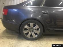 Installing a set of spacers to increase the ground clearance Audi A6 III (C6) Lift Kits (leveling kits and coil spring spacer\strut spacer)