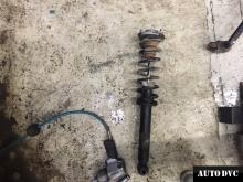Installing a set of spacers to increase the ground clearance BMW 5er VI Lift Kits (leveling kits and coil spring spacer\strut spacer)
