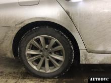 Installing a set of spacers to increase the ground clearance BMW 5er VI Lift Kits (leveling kits and coil spring spacer\strut spacer)