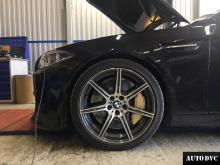 Installing a set of spacers to increase the ground clearance BMW M5 V (F10) Lift Kits (leveling kits and coil spring spacer\strut spacer)