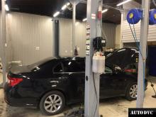 Installing a set of spacers to increase the ground clearance Chevrolet Epica I Lift Kits (leveling kits and coil spring spacer\strut spacer)