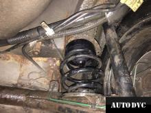 Installing a set of spacers to increase the ground clearance Chevrolet Lanos Lift Kits (leveling kits and coil spring spacer\strut spacer)