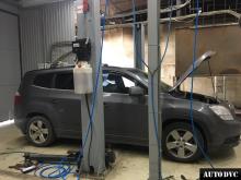 Installing a set of spacers to increase the ground clearance Chevrolet Orlando Lift Kits (leveling kits and coil spring spacer\strut spacer)