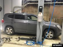 Installing a set of spacers to increase the ground clearance Chevrolet Orlando Lift Kits (leveling kits and coil spring spacer\strut spacer)