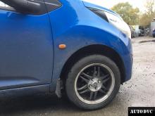 Installing a set of spacers to increase the ground clearance Chevrolet Spark III Lift Kits (leveling kits and coil spring spacer\strut spacer)