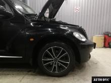 Installing a set of spacers to increase the ground clearance Chrysler PT Cruiser Lift Kits (leveling kits and coil spring spacer\strut spacer)