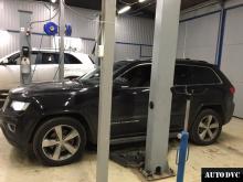 Installing a set of spacers to increase the ground clearance Jeep Grand Cherokee Lift Kits (leveling kits and coil spring spacer\strut spacer)